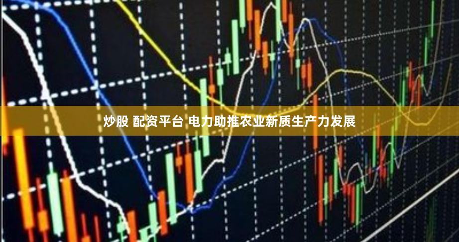 炒股 配资平台 电力助推农业新质生产力发展