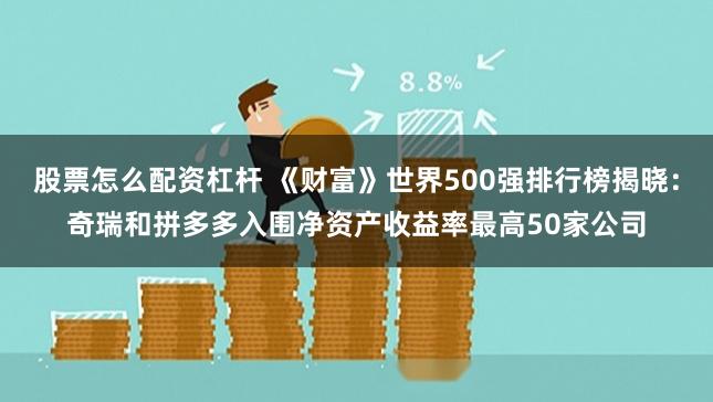股票怎么配资杠杆 《财富》世界500强排行榜揭晓：奇瑞和拼多多入围净资产收益率最高50家公司